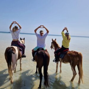 Pferdeausritt Hurghada: Reiten am Strand und in der Wüste