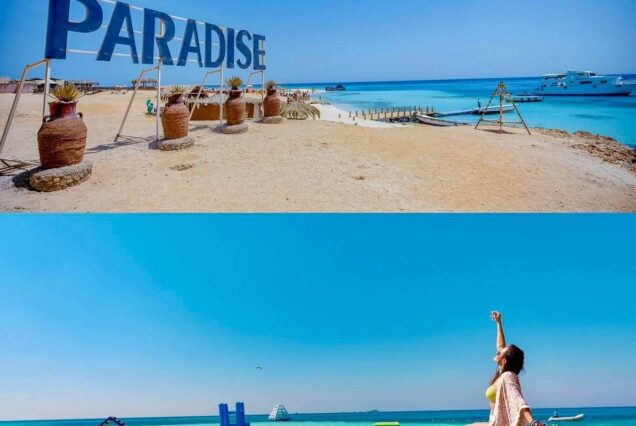 Paradise Insel Ausflug ab Sahl Hasheesh & Schnorcheltour