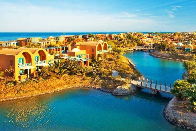 El Gouna Stadtrundfahrt und Lagunenfahrt ab Sahl Hasheesh