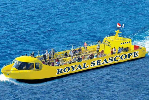 Glasbodenboot Soma Bay Royal Seascope Halb-U-Boot