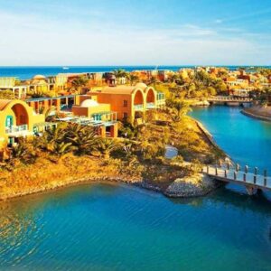 Private El Gouna Stadtrundfahrt und Lagunenfahrt