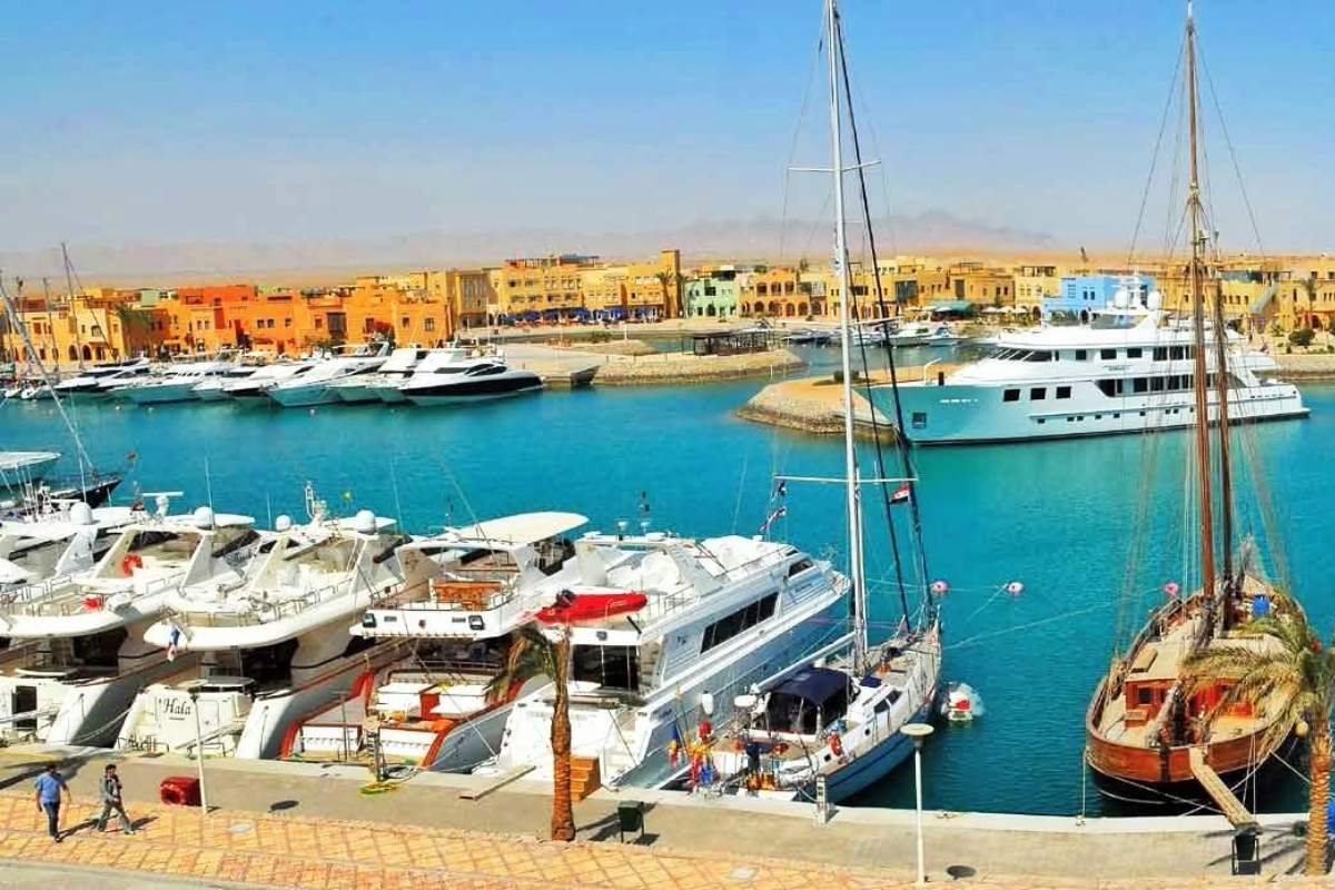 Private El Gouna Stadtrundfahrt & Lagunenfahrt ab Soma Bay