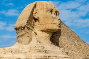 Ägypten Die Große Sphinx von Gizeh - Nase - Bilder